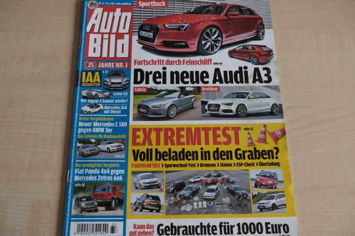 Deckblatt Auto Bild (33/2011)